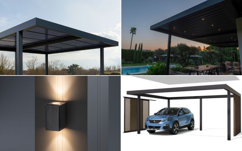 accessoires carport solaire photovoltaïque