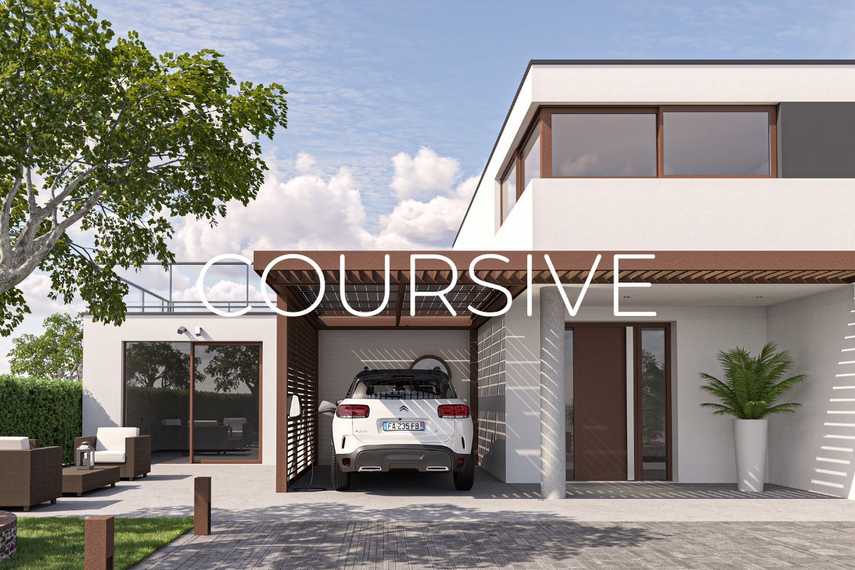 Carport avec coursive
