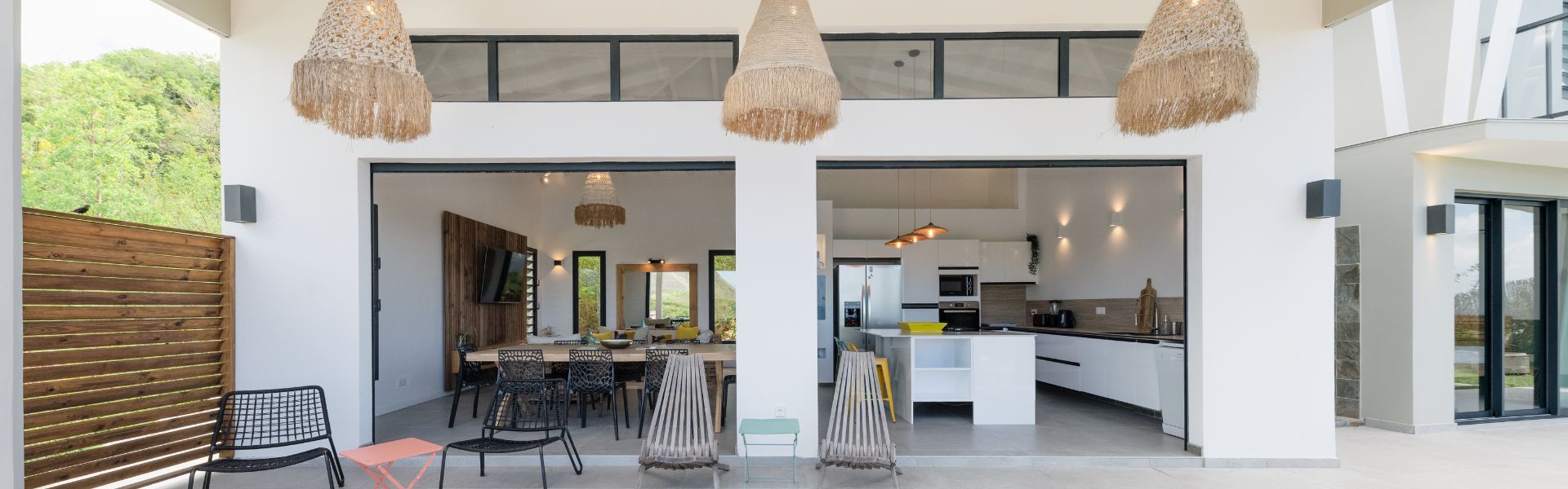 menuiseries aluminium villa Martinique