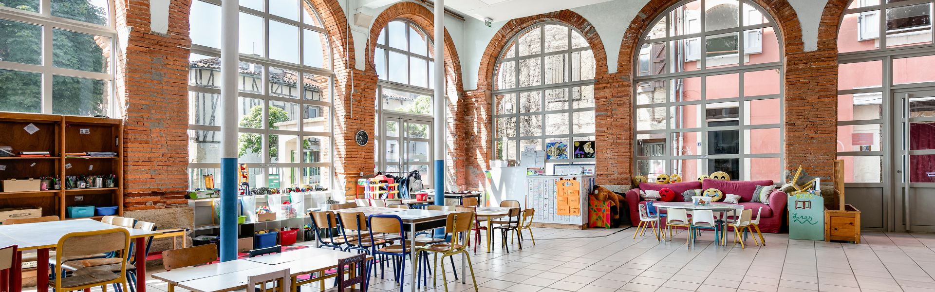 salle d'accueil périscolaire de Carla-Bayle