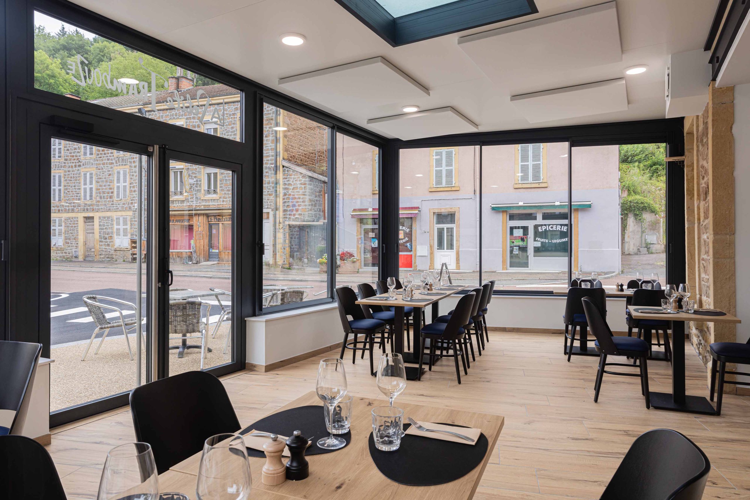menuiserie aluminium restaurant