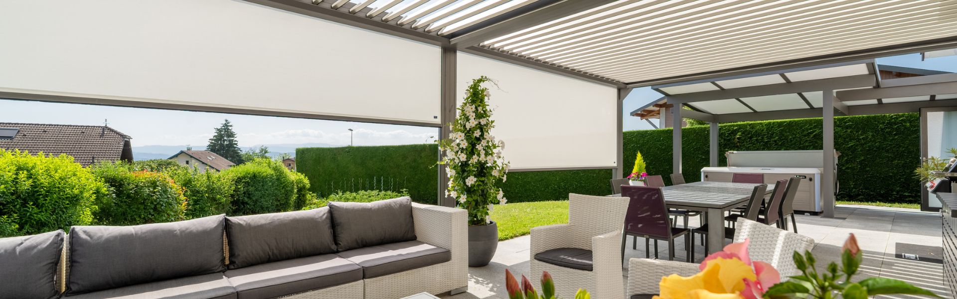 pergola bioclimatique haute-savoie