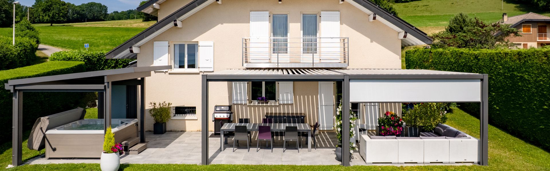 pergolas aluminium haute-savoie