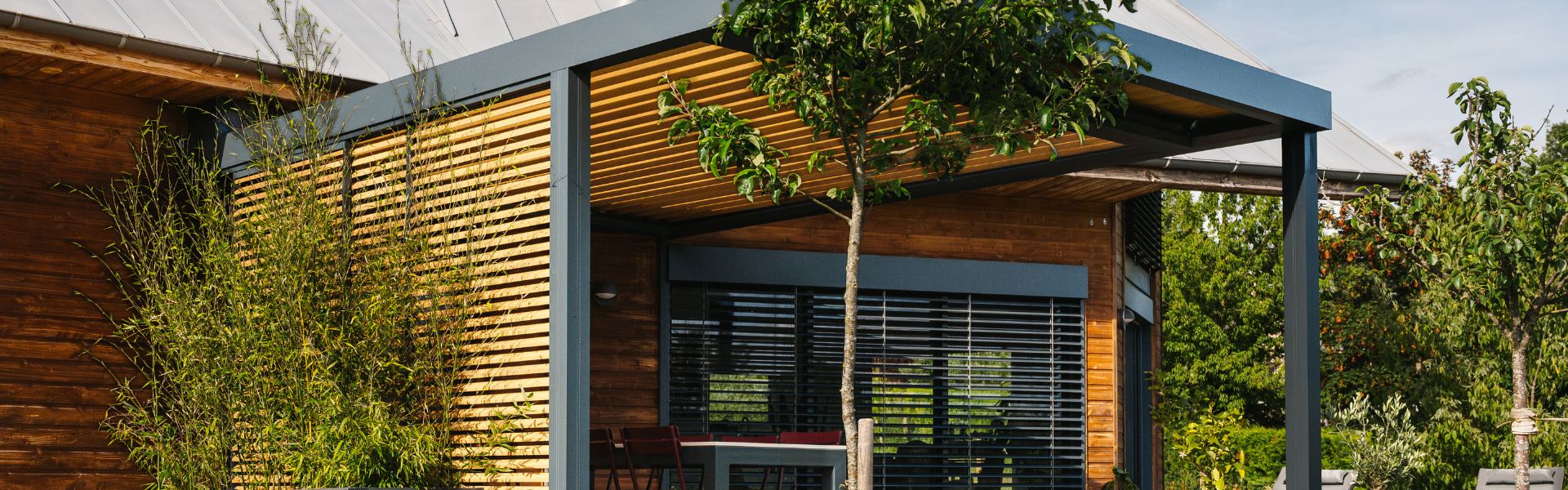 pergola aluminium et bois